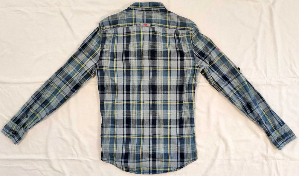 koszula # SUPERDRY Grindle Sawn unisex PIĘKNA i NOWA # S