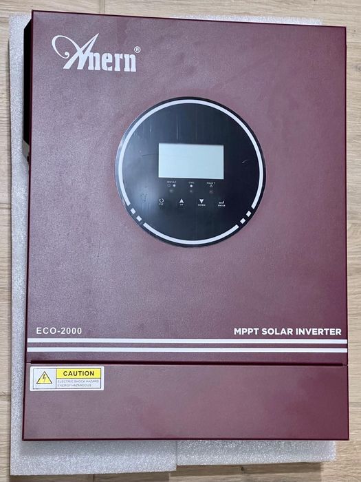 Гібридний інвертор Anern 1.6 кВт 12 Вольт