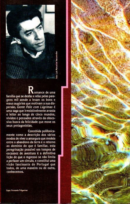 Livro - Gente Feliz com Lágrimas - João de Melo