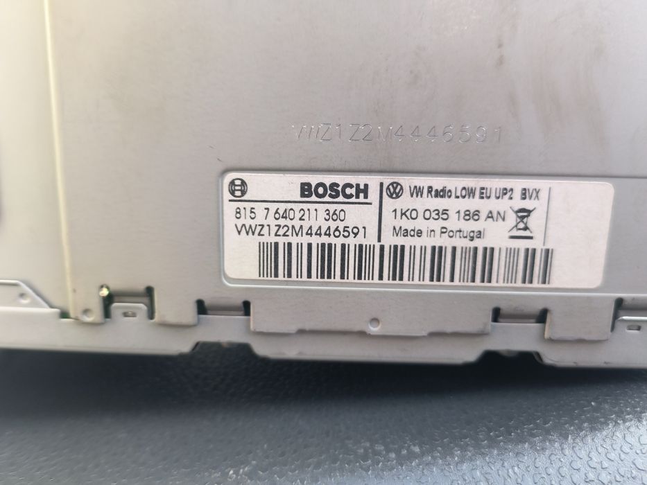 Radio VW 5t Lift passat B6