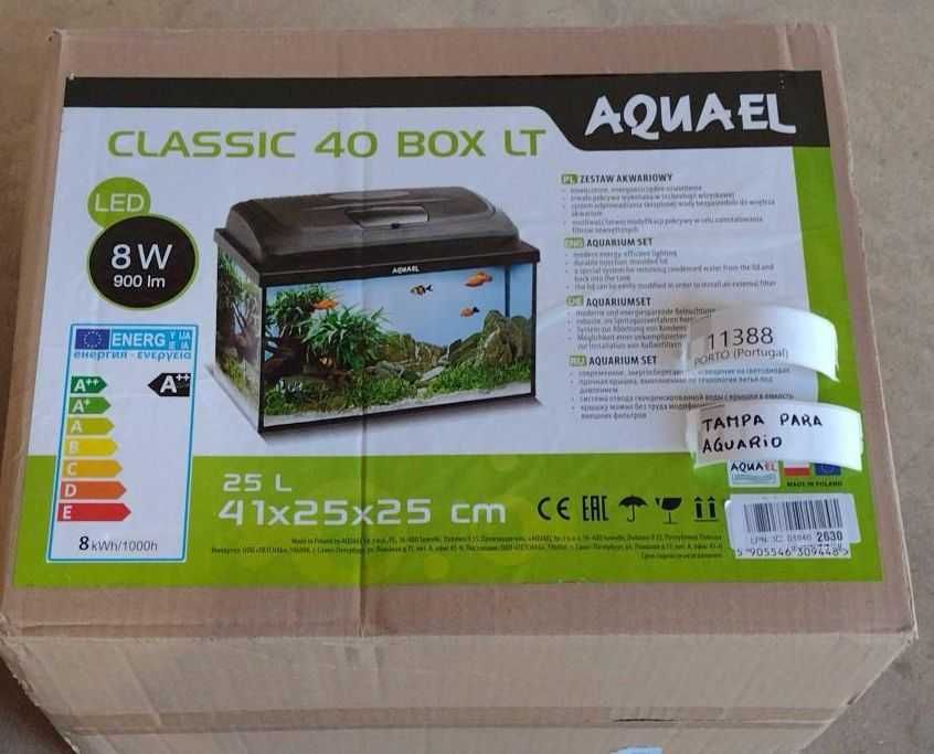 TAMPA Com Iluminação Para Aquarios