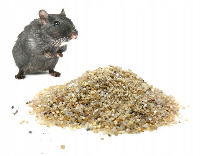 Piasek kwarcowy kąpielowy dla gryzoni 25 kg