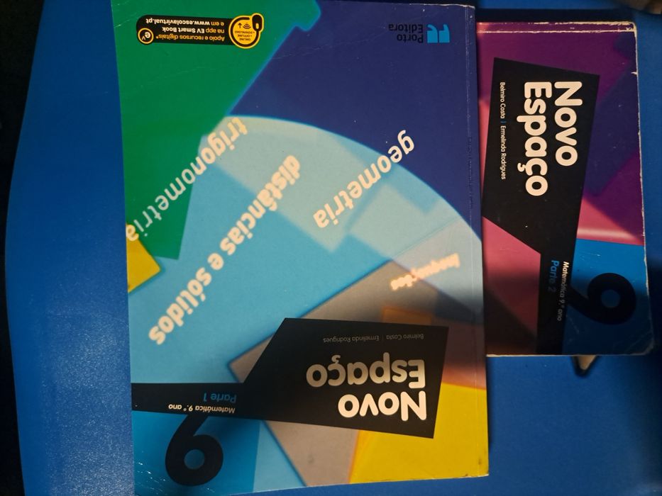 Manual livro escolar Matemática Novo Espaço 9 ano
