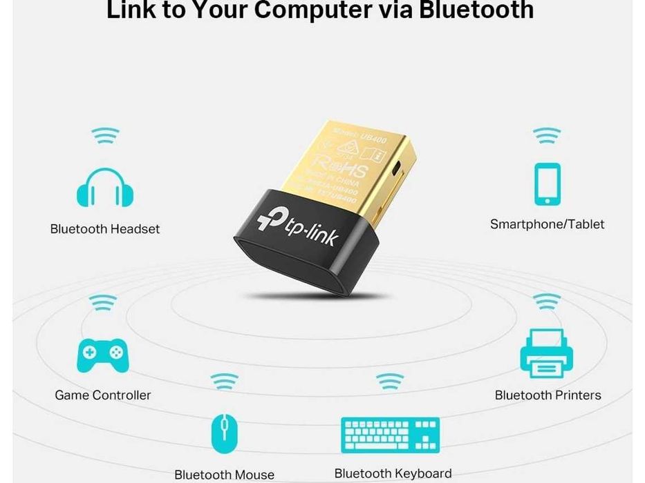 Adaptador USB Bluetooth TP-LINK UB400 Nano (Bluetooth 4.0)