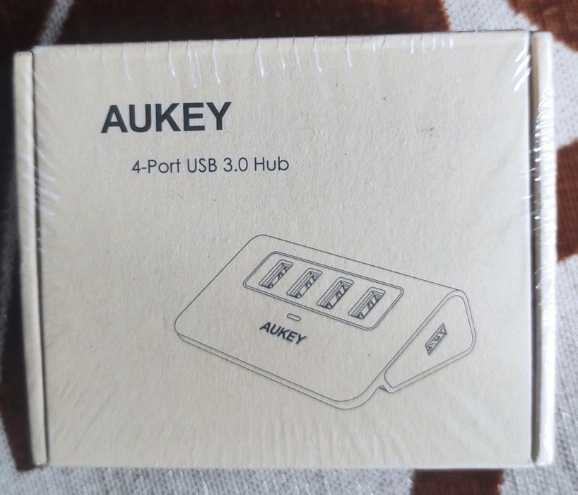 AUKEY ultranowoczesny aluminiowy HUB 4 Port USB 3.0