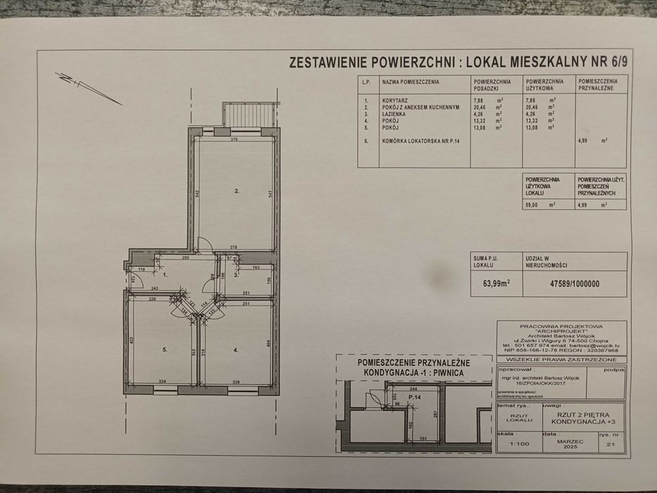 Nowe, piękne mieszkanie 3 pokojowe Kostrzyn nad Odrą. Berlin 80 km. - Widok 4