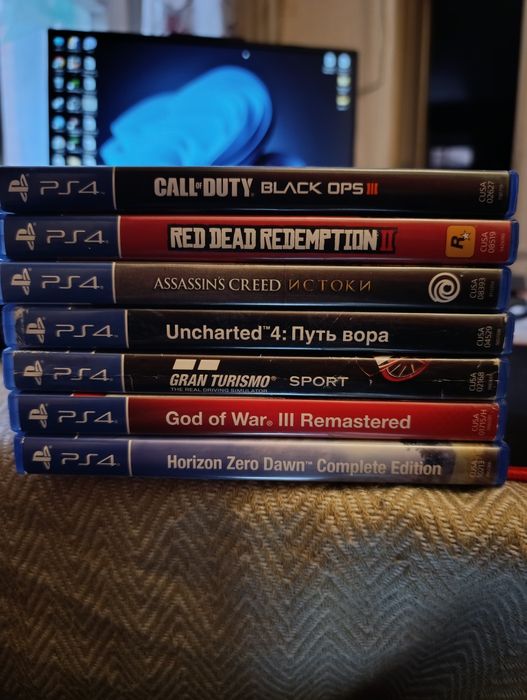 Диски для PlayStation 4