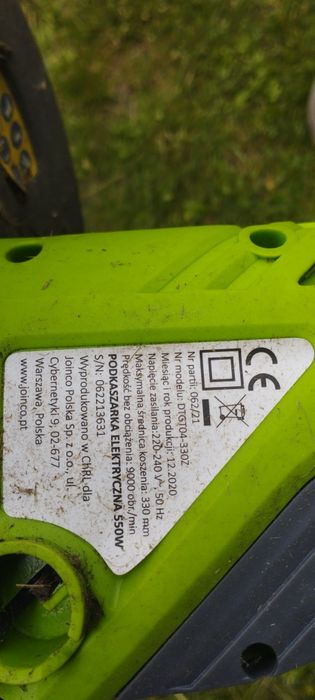 Elektryczna podkaszarka