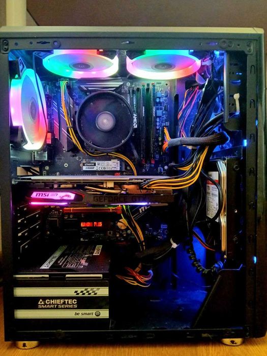 Готовий ігровий ПК: Ryzen 5 2600 / GTX 1660 / 16GB RAM / SSD + HDD