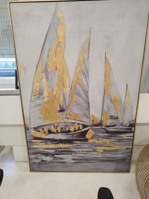 Quadro de decoração com cores muito bonitas e elegante.