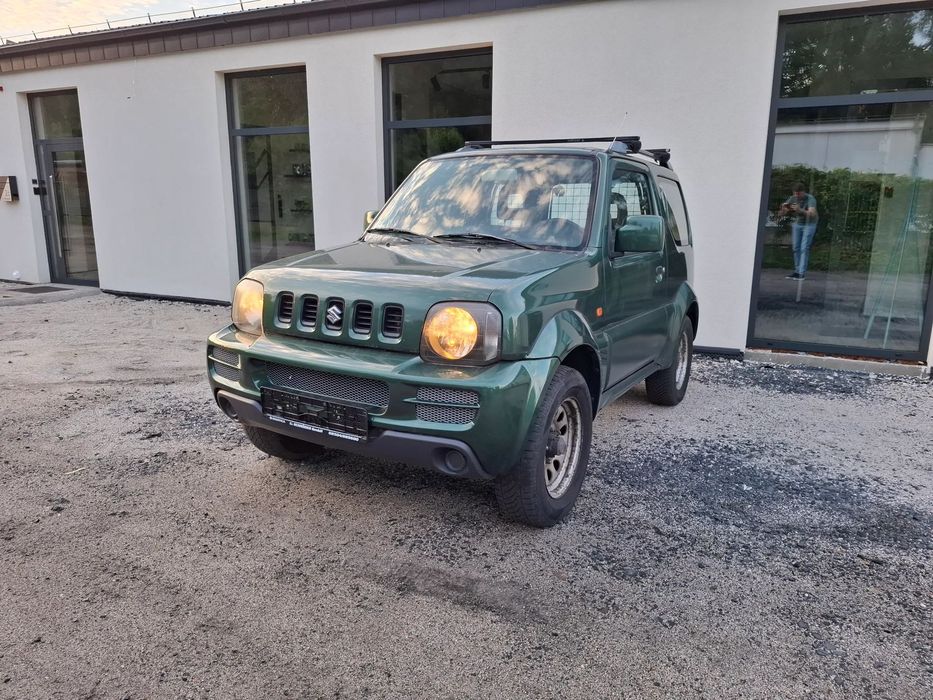 Suzuki Jimny 2009r, 1.3B 86KM, 4x4, Klimatyzacja, Bezwypadkowy, 1 WŁ z DE