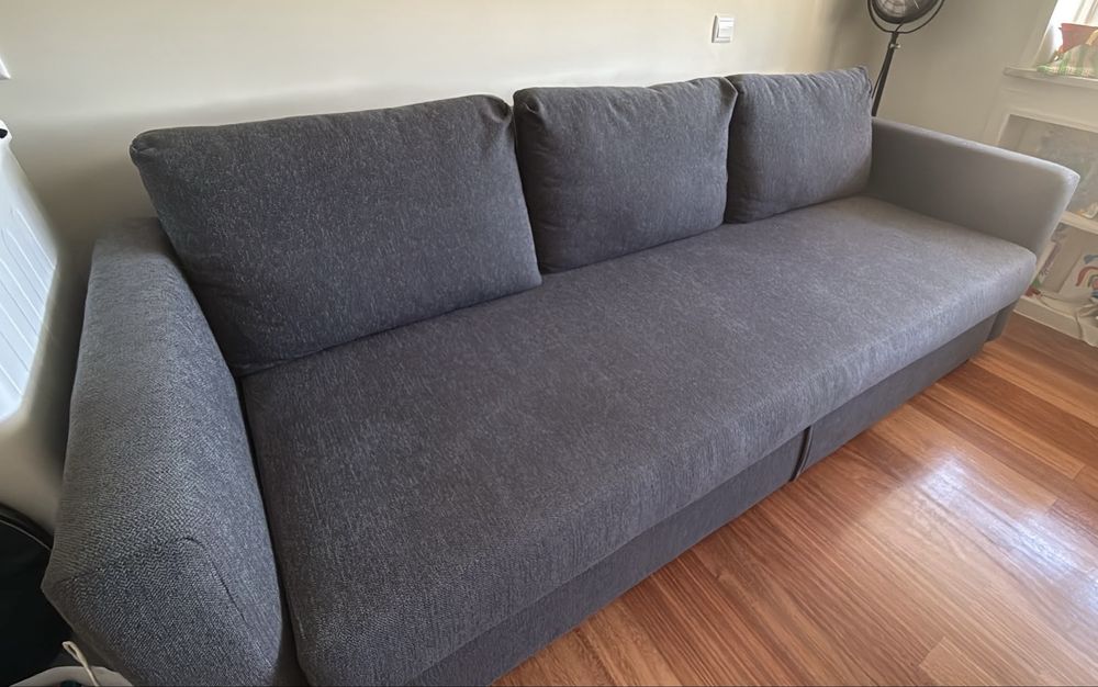 Sofá-cama de 3 lugares Ikea