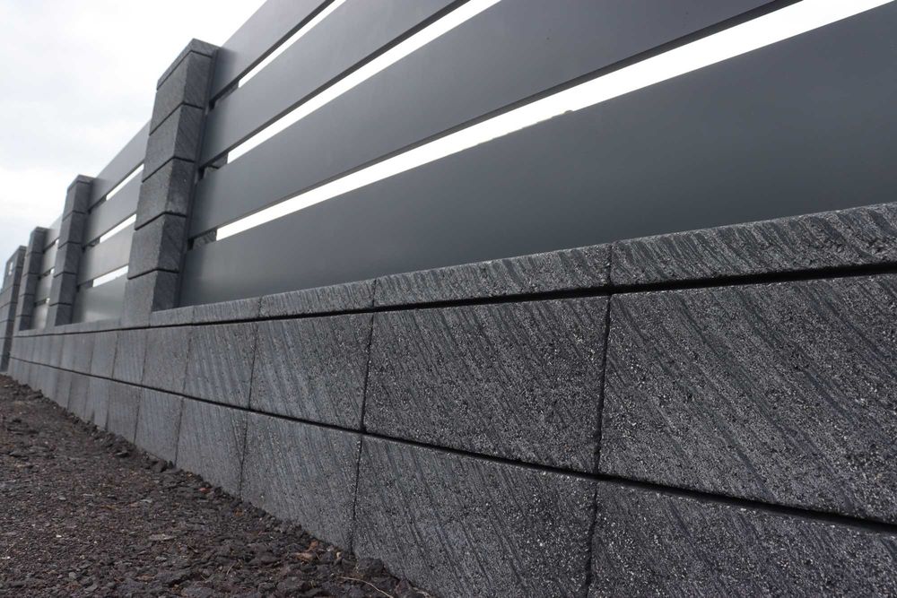 Ogrodzenie Frontowe, Palisada Aluminium, Przęsła Aluminiowe, Joniec -