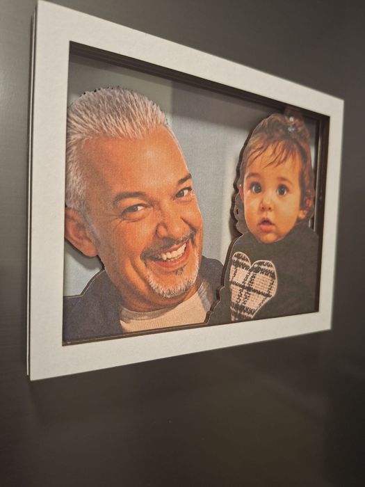 Moldura 3D Personalizada – A partir da sua fotografia