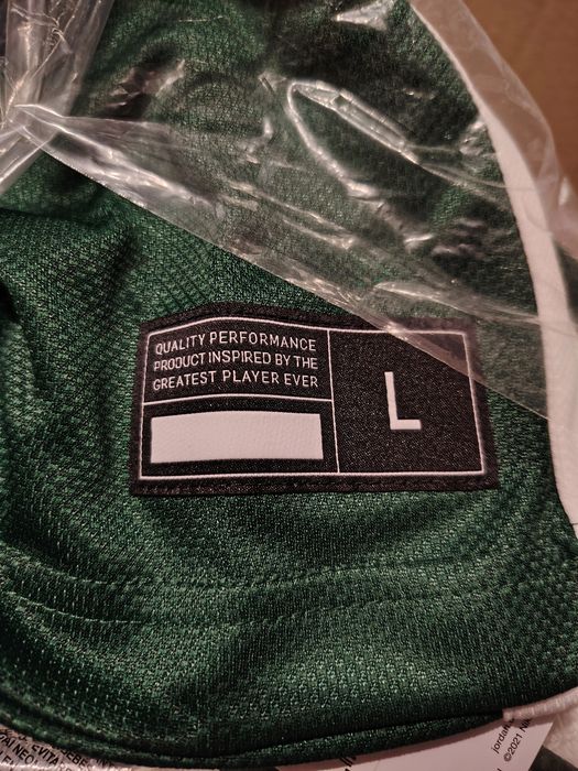 Nowy Top Damski Nike Air Jordan Dri-FIT Zielony Treningowy Rozmiar L (AT0540-342)