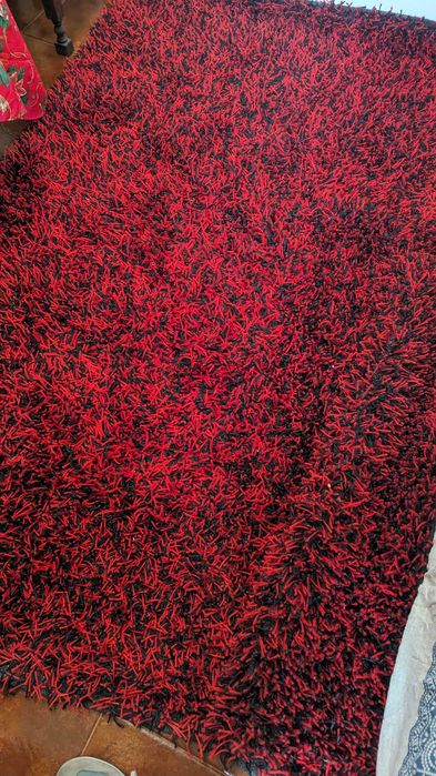 Carpete pêlo alto shaggy