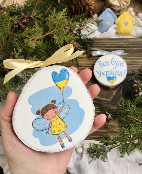 Панно «Все буде Україна» подвески магниты патриот декор хендмейд