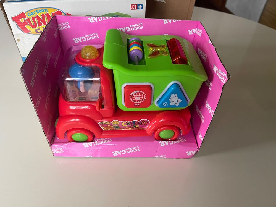 Машинка сортер на батарейках