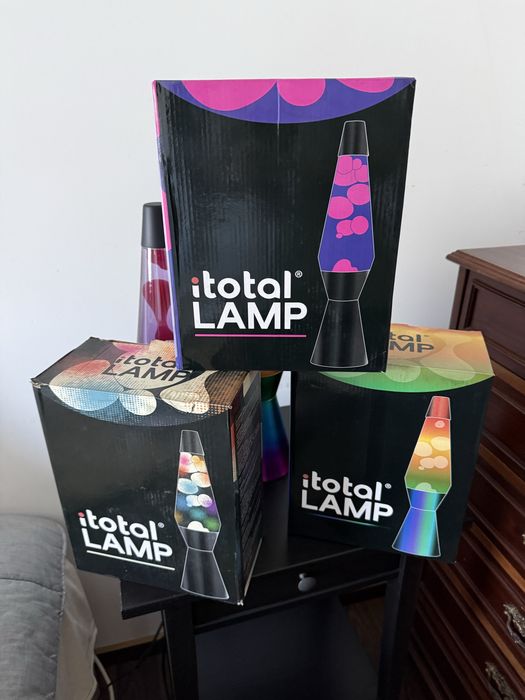 Conjunto 3 Lava Lights