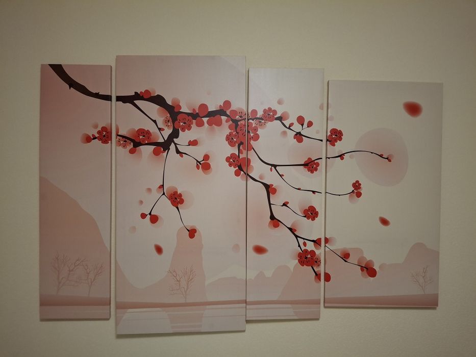 Картина модульна Сакура