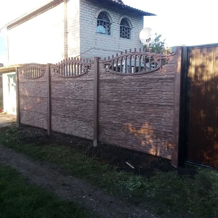 Тротуарная плитка,Бетонные заборы, Ворота,Забор, Еврозаборы, Заборы, Є