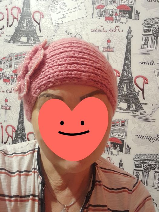 Шапка пов'язка на голову жіноча