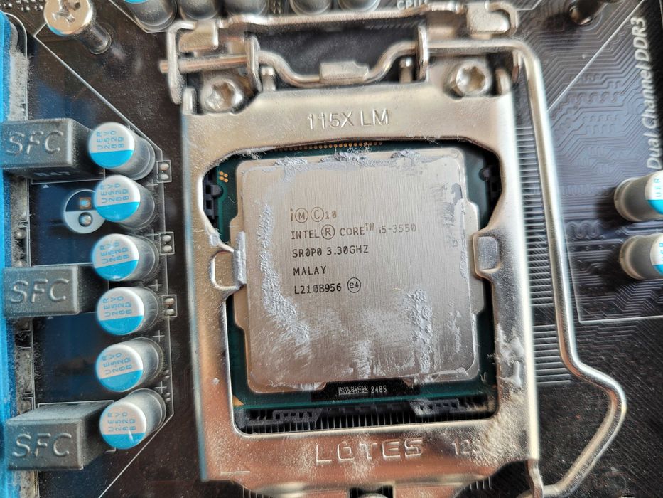 Комп'ютерні комплектуючі для системного блоку Intel core i5 3550 +