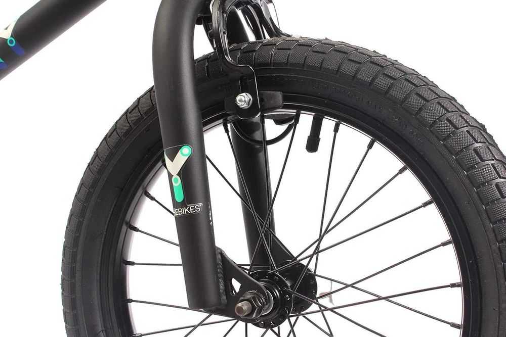 rower BMX KHE Lenny czarny, 16 cali, tylko 9,4 kg