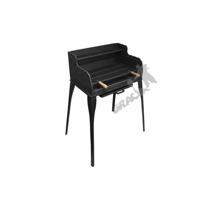 Grill żeliwny rodzinny - 4 wysokości od 31 cm do 113 cm, same żeliwo