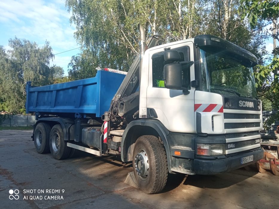 Scania wywrotka hds