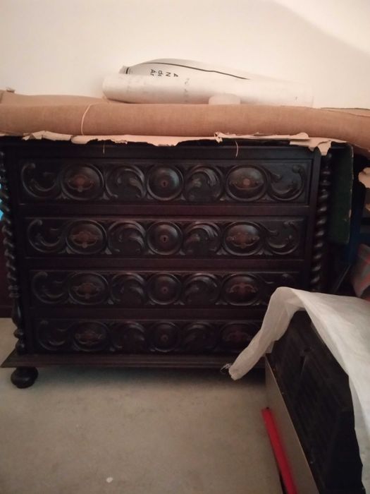 Mobília de Bilros, Quarto de Casal completo, Tipo XVII