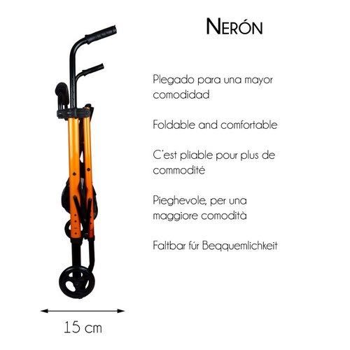 DISPONÍVEL! Andarilho com 2 rodas para idosos/adultos