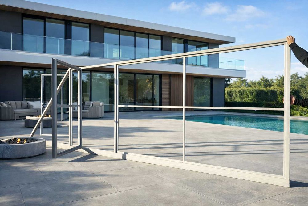 ‼️Каркас відкатних воріт | Для приватного будинку | Доставка WR3