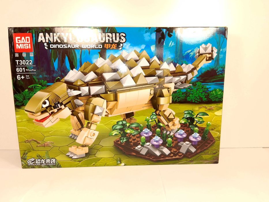 Z085 Klocki Dinozaur Ankylosaurus Dinosaur World Gao Misi T3022 601 el.