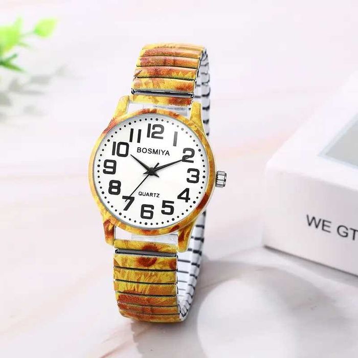 Artystyczny Zegarek Damski – Słoneczniki Van Gogha