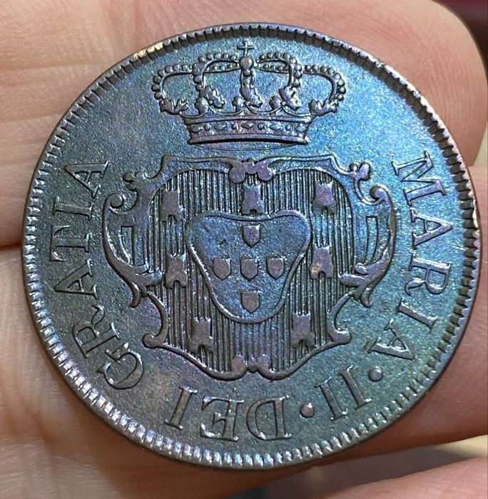 Moeda 1654 - D. MARIA II - V Reis 1830 Acores