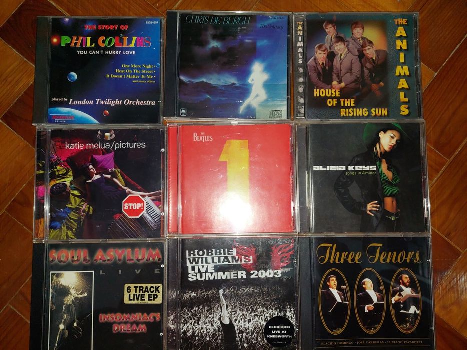 Rock and pop CDs, like new
