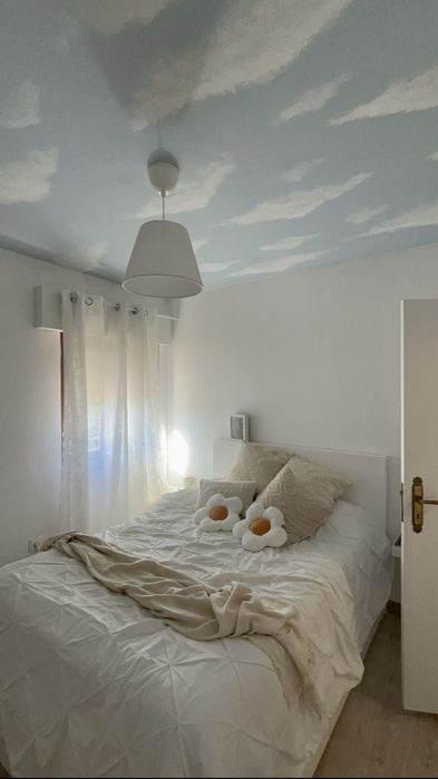 Cama lacada branca