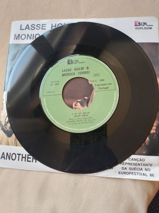 Disco 45 rpm Another kind of loving de Lasse Holm & Monica Tornell