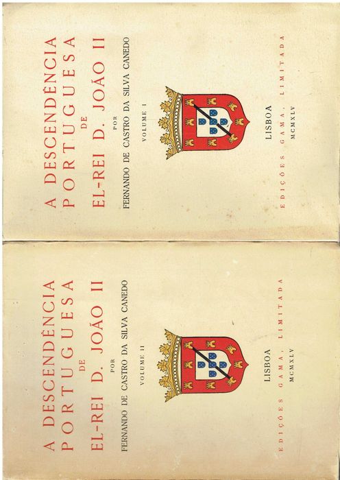 13989
	
A descendência portuguesa de El-Rei D. João II- 2 Vols