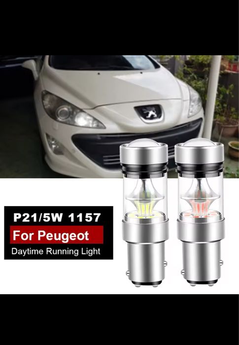 Luz led diurna/mínimos peugeot