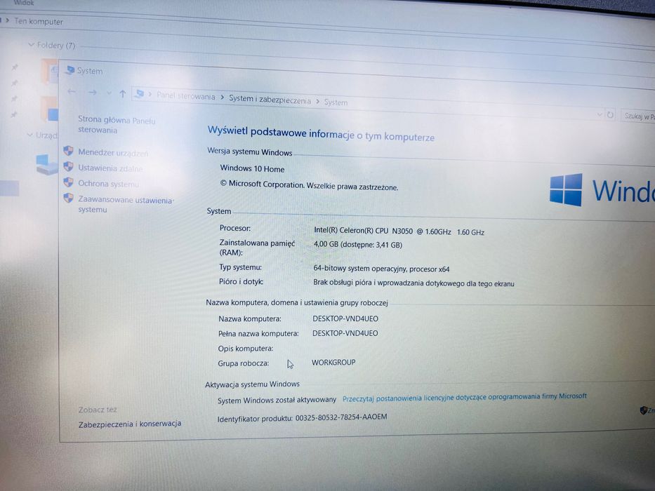 Laptop Asus A540s