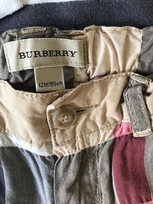 Spodenki Burberry 12-18 m-cy