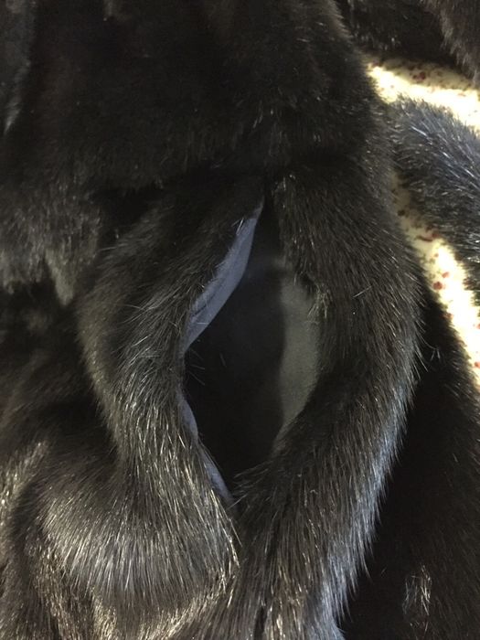 Шуба норка натуральная, L, 50 р.