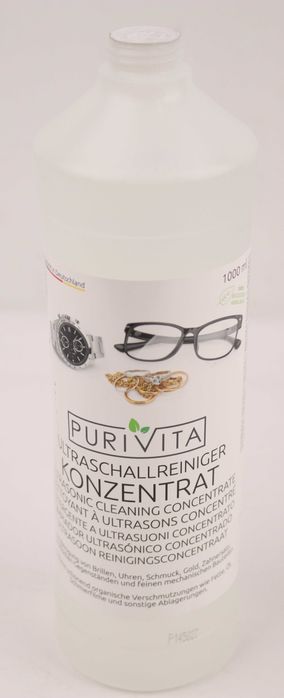 PURIVITA Koncentrat do czyszczenia w myjkach ultradźwiękowych 1L