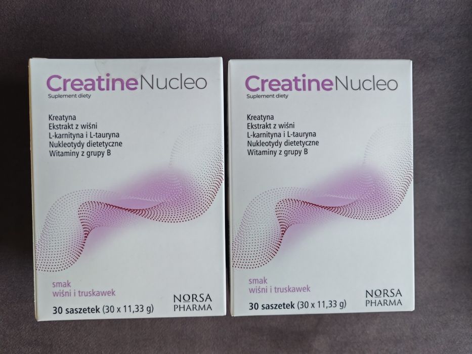 Norsa Pharma CREATINE NUCLEO KREATYNA Witamina B2 B3 B6 L- 2 sztuki