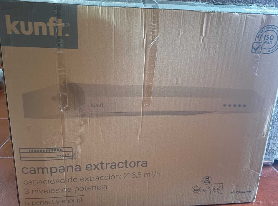 Exaustor kunft como novo
