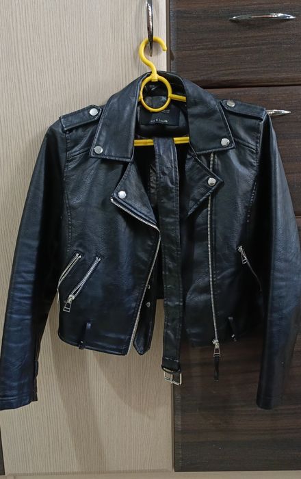 Куртка-косуха в ідеальному стані (р. S 36)