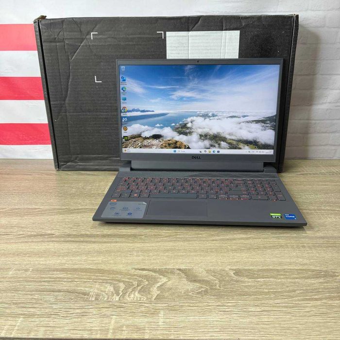 Ігровий ноутбук Dell G15 5511 P105F | 120Hz | i5-11260H (6 ядер / 12 потоків) | 16GB DDR4 | 512GB SSD | RTX 3050 Ti 4GB | Коробка | 15.6″ FHD