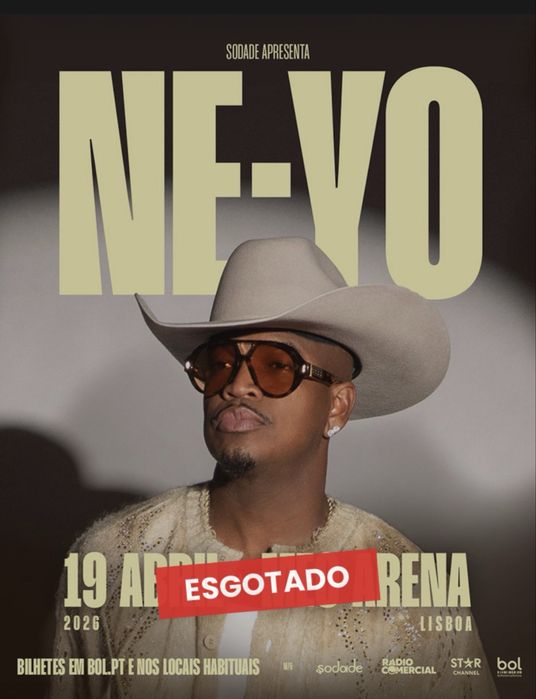 Bilhetes Ne-Yo Lisboa